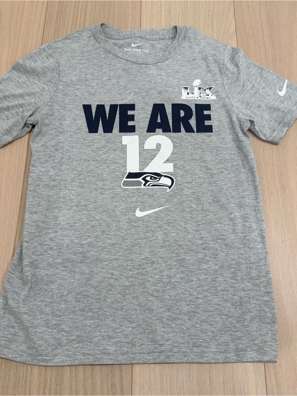 Nike 'WE ARE 12' Seattle Seahawks Kids Tee